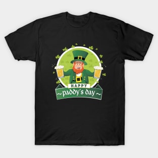 Happy Paddys Day Leprechaun T-Shirt